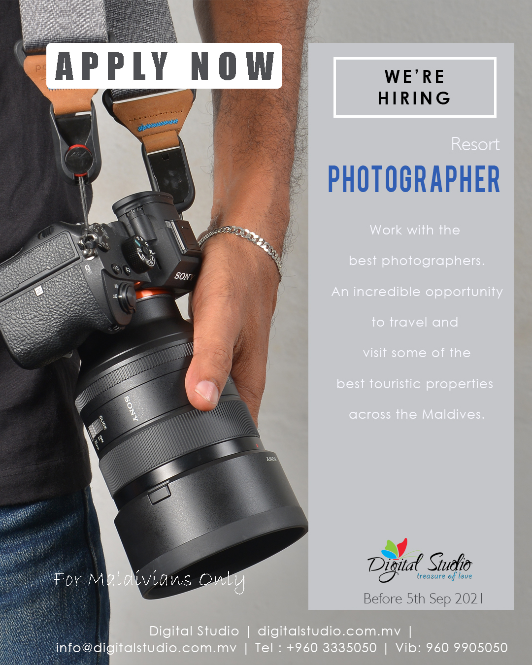 Join Our Team as a Resort Photographer